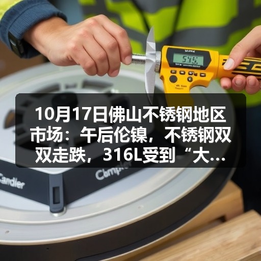 10月17日佛山不锈钢地区市场：午后伦镍，不锈钢双双走跌，316L受到“大伤”？
