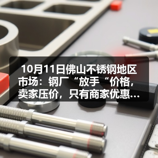 10月11日佛山不锈钢地区市场：钢厂“放手“价格，卖家压价，只有商家优惠出货。